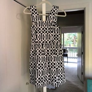 Mud Pie dress size xs black and white